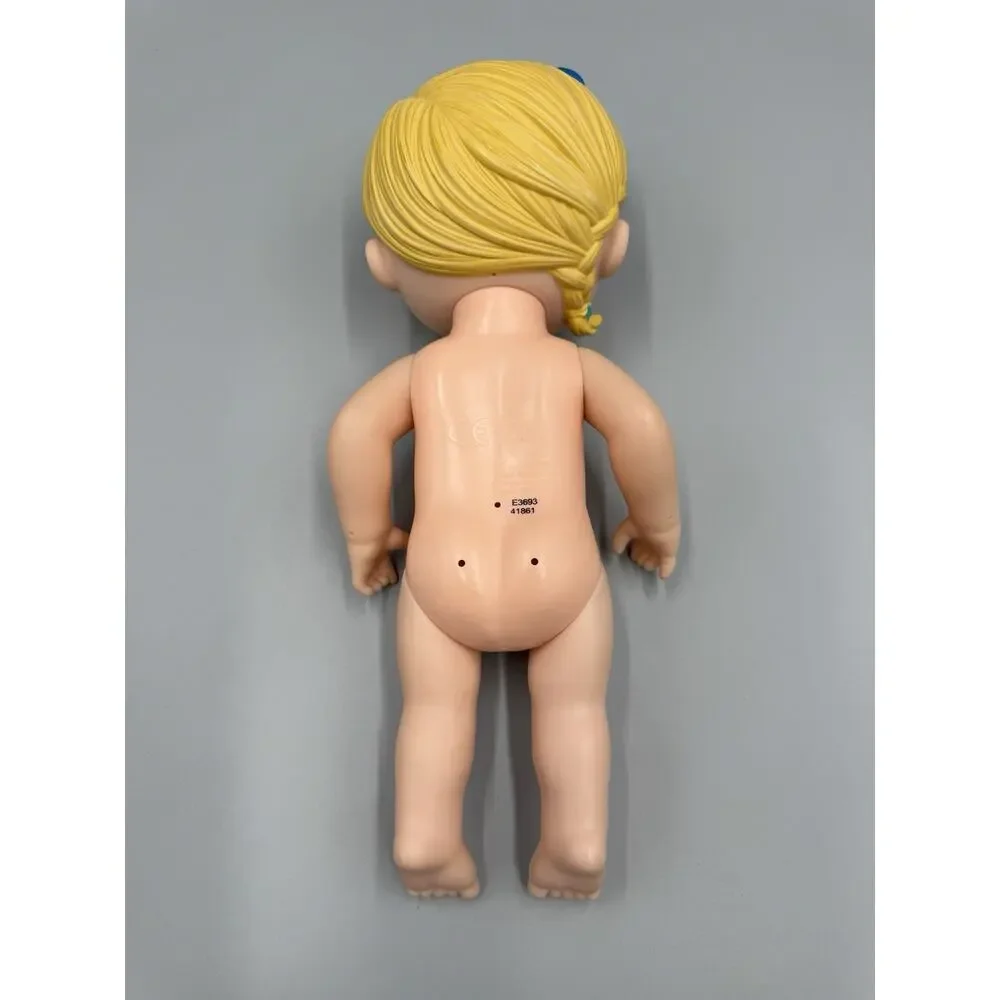 2017 Baby Alive Doll Blonde‎ Hair Blue Eyes Flower